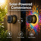 🌞💡Solar Mandala Wall Light Outdoor Garden Fence Projector Lamp Patio Ambient Decor✨