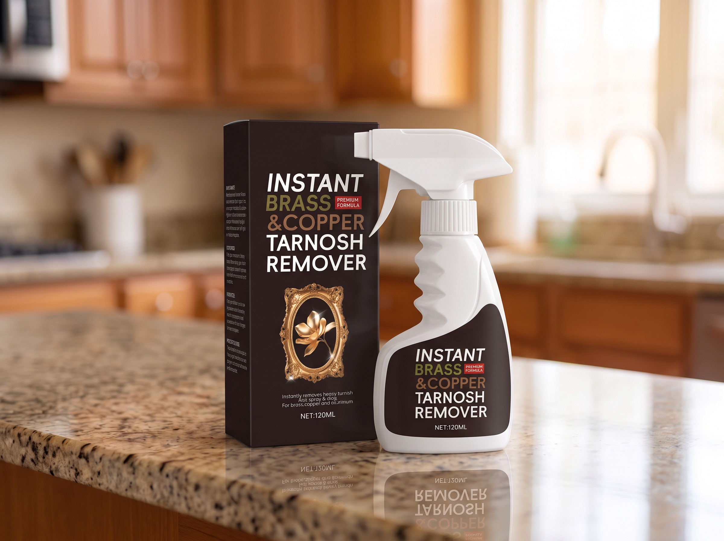 Instant Brass Tarnish Remover Spray specifications