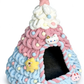 Cozy Christmas Tree Cat Cave