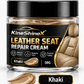 🎄✨ Black Leather Color Restorer – renews faded color and hides scratches – for compatible smooth leather