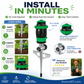 Stainless Steel Rotary Irrigation Tripod Telescopic Support Sprinkler
