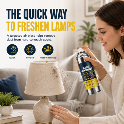 High-Pressure Compressed Air Duster Can for Home Dust Removal