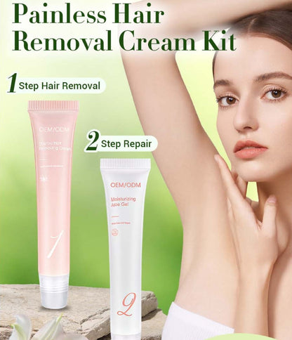 Hair Removal Cream Kit for Women