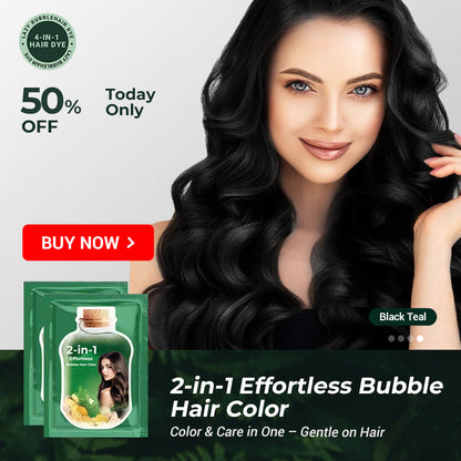 🔥Hot Sale Offers | 2-in-1 Effortless Bubble Hair Color