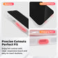 💕Apple Pattern Transparent Phone Case for iPhone