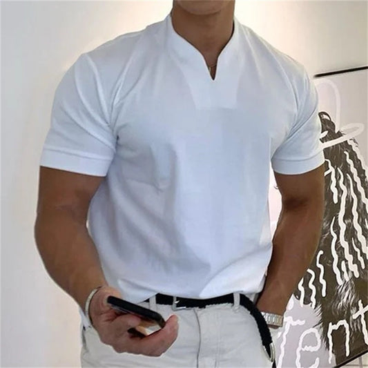 🔥HOT SALE🔥Short sleeve v-neck shirt that shows off your figure🔥