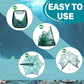 🚨 🚨 Automatic folding net for anglers – reinforced nylon fishing net, landing net with telescopic handle 🎣✨