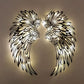 ⏳Limited-time 50% off⏰Angel Wings Wall Art In Metal With LED Lights🪽🌟