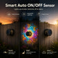 🌞💡Solar Mandala Wall Light Outdoor Garden Fence Projector Lamp Patio Ambient Decor✨