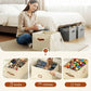👟 Fabric Shoe Organizer Storage Box – Foldable Design, Large Capacity, Dustproof & Breathable, Space-Saving for Closet & Bedroom 🧺