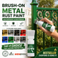 ✨New Arrival✨🖌️🏠Water-Based Metallic Silver Paint with Built-in Brush💥👍