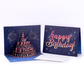 🎁Fireworks Pop Up Cake Light and Music Happy Birthday Card Gift