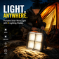 💡Portable Solar Work Light with 4 Lighting Modes