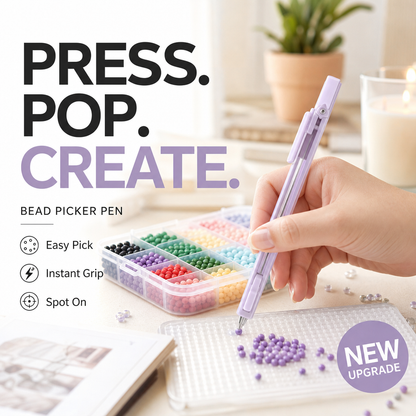 Push-Button Bead Pen