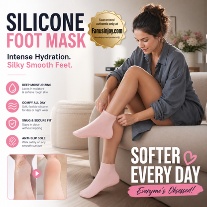 🔥Buy 1 Get 1！✨️Enjoy a foot spa anytime anywhere！👣Moisturizing Foot Mask Exfoliating Silicone Socks Beach Protective Socks