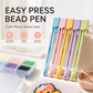 Push-Button Bead Pen