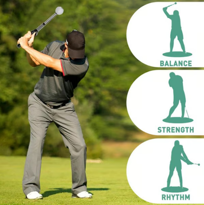 🔥Hot Sale🔥Telescopic club, Retractable Golf Swing Training Aid
