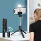 🏆 ✨4-in-1 Multifunctional magnetic selfie stick with 360° rotation