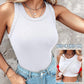 ❤️‍🔥Summer Sale-50% Off💗Women's Ribbed Stretchy Tank Top with Shelf Bra