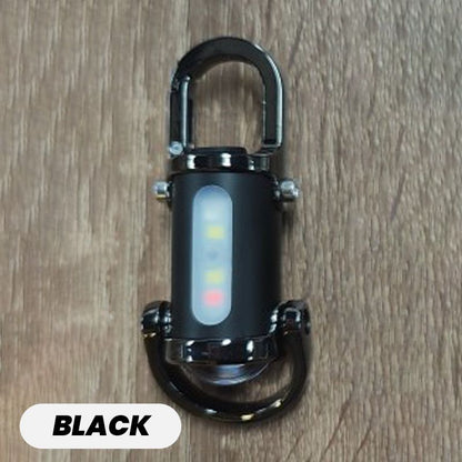 🔥Hete verkoop🔥1200LM Super Heldere Mini Sleutelhanger Zaklamp Waterdicht