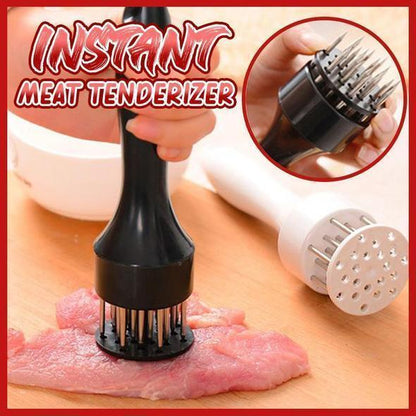 ⏳Stainless Steel Meat Tenderizer Needle – 21 Blades, Fast Marinade, Easy Clean 🔪