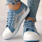 👟2026 New Design🙋‍♀️✨Ladies Casual Flat Round Toe Lace Up Low Top Shoes