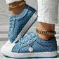 👟2026 New Design🙋‍♀️✨Ladies Casual Flat Round Toe Lace Up Low Top Shoes