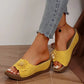 Vrouwen Comfort Slip-On Sandalen met Bloemen