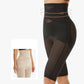 Damesbroek met hoge taille en buikcontroleshort van mesh