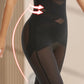 Damesbroek met hoge taille en buikcontroleshort van mesh