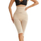 Damesbroek met hoge taille en buikcontroleshort van mesh
