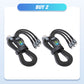 🔥2025 Hot Sale🔥Transparent Luminous 3-in-1 Super Fast Charging Cable