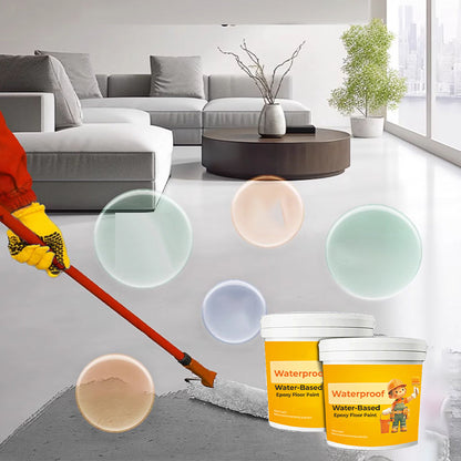 🔥2025 Hot Sale🔥Waterproof Water-Based Epoxy Floor Paint