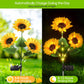 🌻 Sunflower Solar Lights – Glowing Decor for Garden ✨🌿【Hurry Up】