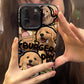 Drooling Cat and Dog Creative iPhone Case
