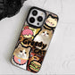 Drooling Cat and Dog Creative iPhone Case