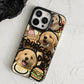 Drooling Cat and Dog Creative iPhone Case