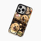 Drooling Cat and Dog Creative iPhone Case