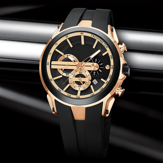 ✨LAST DAY SALE 50% OFF✨Sport Style Luminous Silicone Strap Waterproof Watch