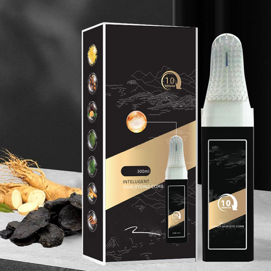 🔥Portable Safe Hair Dye Comb & Shampoo