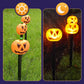 Halloween Pumpkin Garden Stake Solar Light