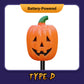 Halloween Pumpkin Garden Stake Solar Light