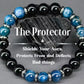 Natural Stone Bead Bracelet – Gradient Color & Energy Design