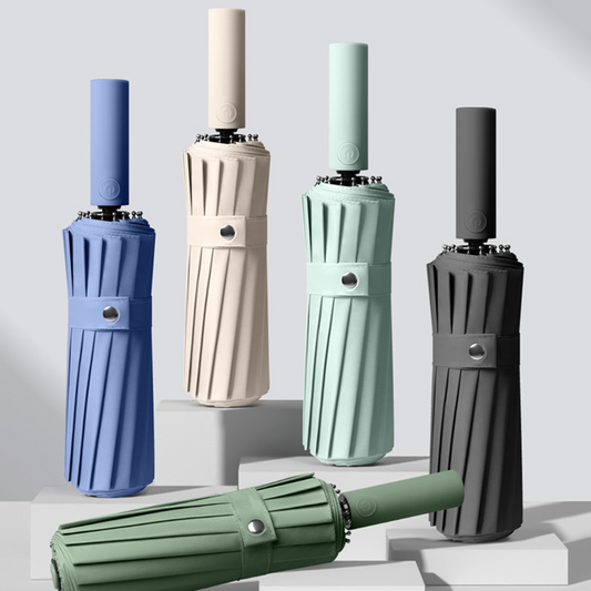 Windproof Automatic Umbrella with UV Protection