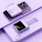 Portable Power Bank with Display and Charging Cable