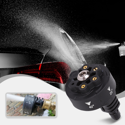 6-in-1 Quick Connect Pressure Washer Spray Nozzle