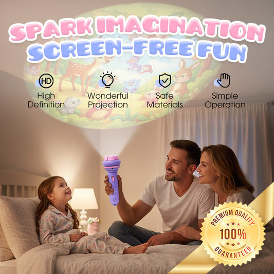 Early Education Projector Torch for Kids