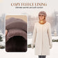 Women's Warm Knit Hat & Neck Warmer Set