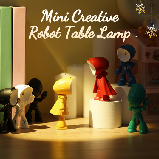 Mini Creative Robot Table Lamp