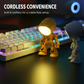Mini Creative Robot Table Lamp